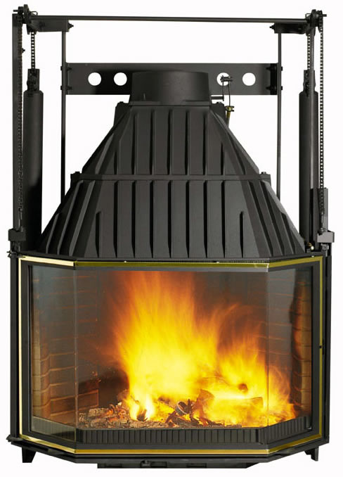 Cheminees Philippe Radiante_Wood_Fireplace