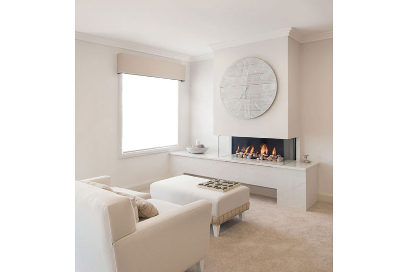Real Flame Gas Fireplace Pure Vision