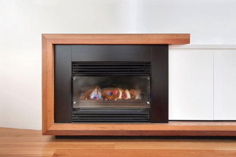 Real Flame Gas Fireplace Pyrotech