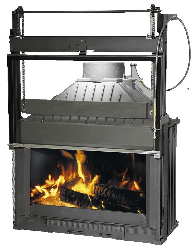 Cheminees Philippe Radiante 844 firebox