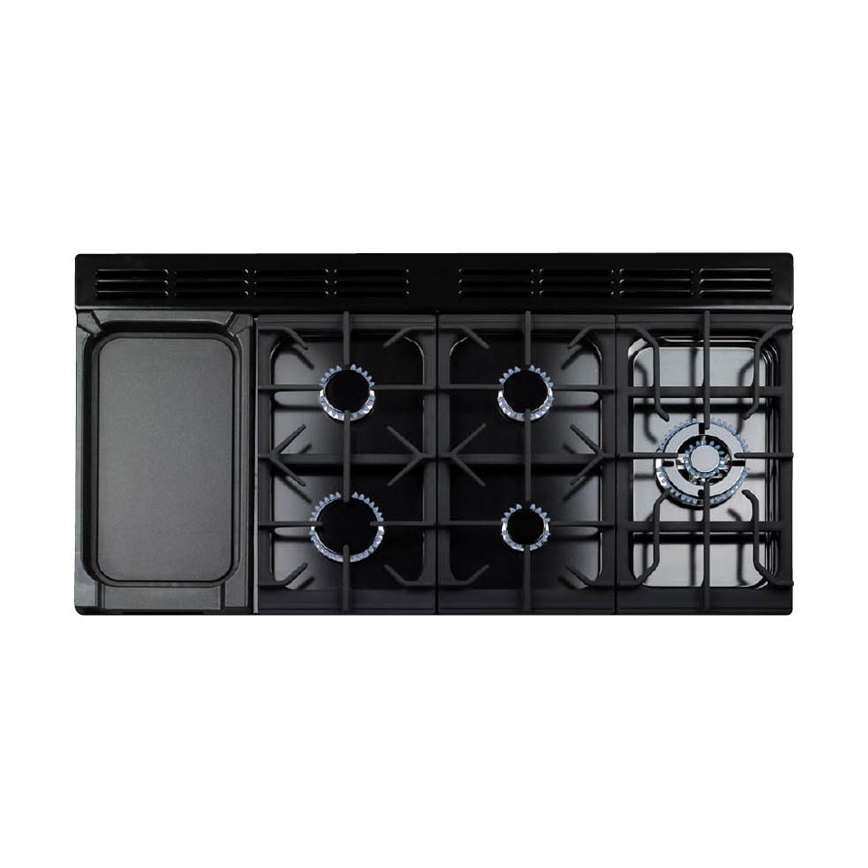 Falcon Classic Deluxe 90cm Dual Fuel Oven cooktop