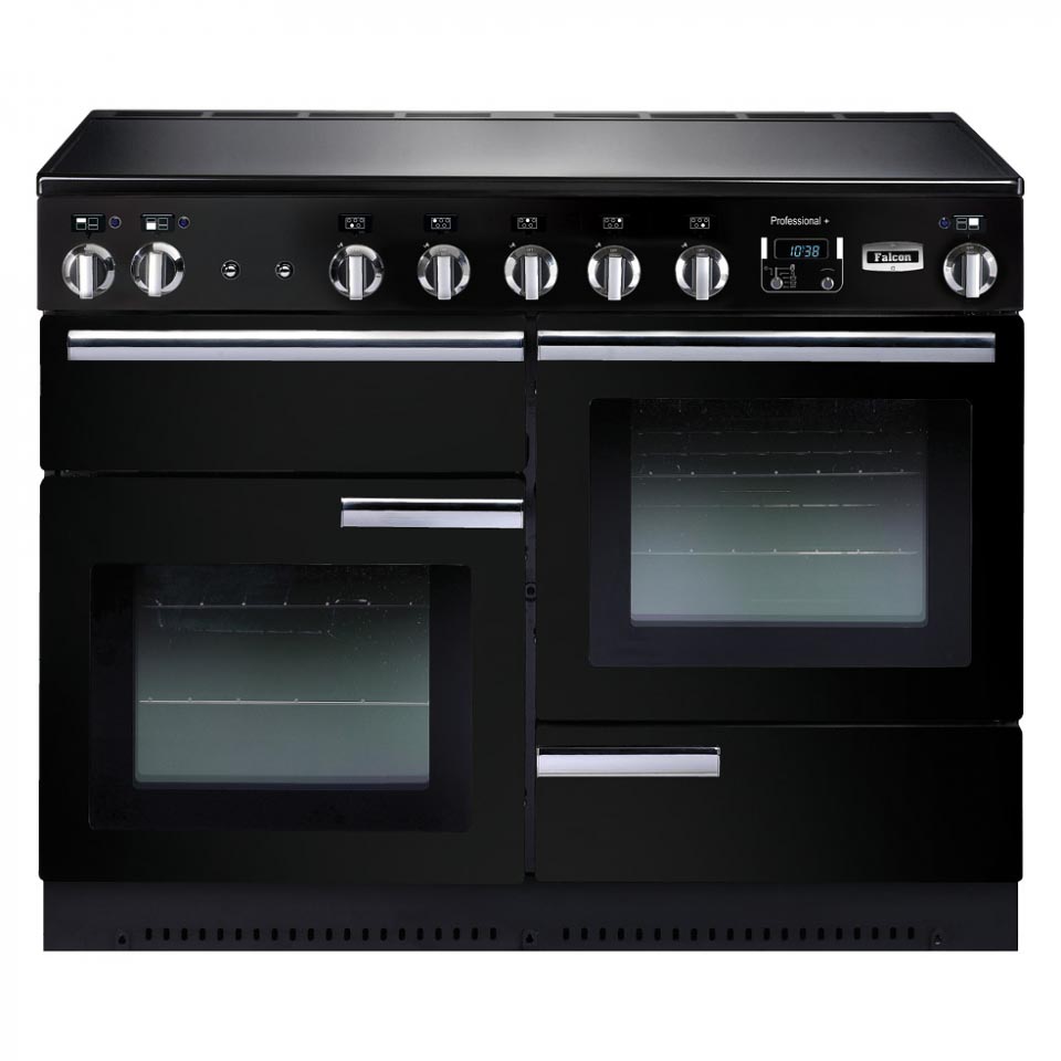 Falcon Professional+ 110cm Induction  Black Oven