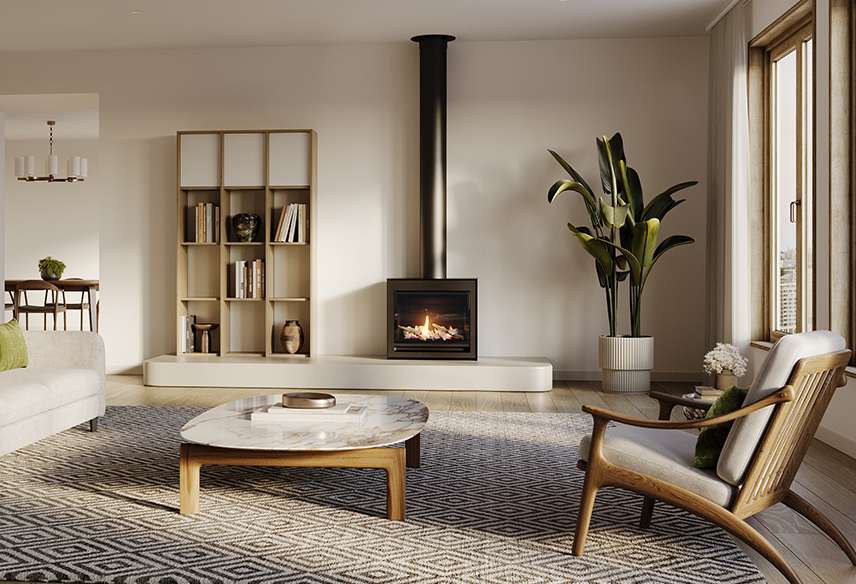 Real Flame Gas Fireplace Inspire MK2