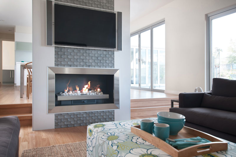 Real Flame Gas Fireplace Elegance