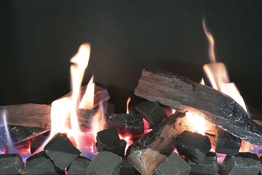Real Flame Gas Fireplace Element MK2